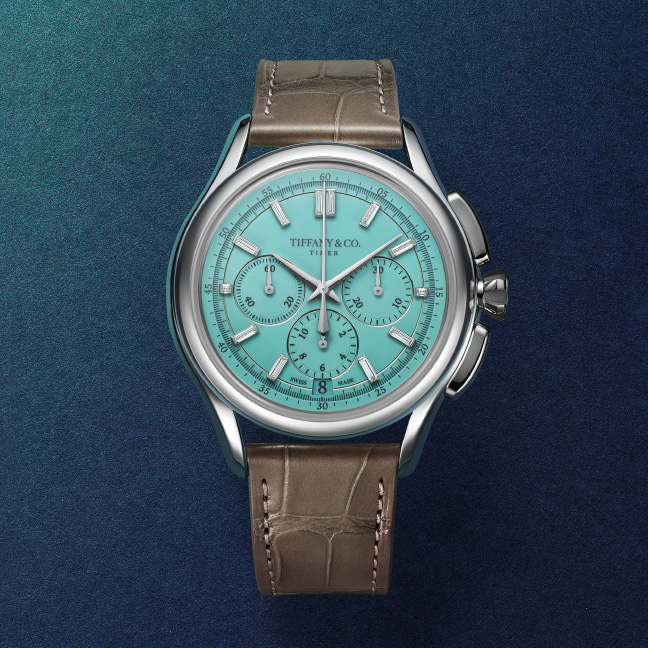 Tiffany and Co Tiffany Timer with Tiffany Blue lacquered dial