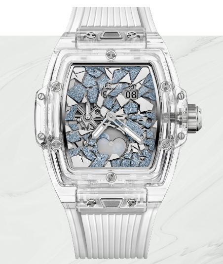 Hublot Spirit of Big Bang Impact Sapphire with crystallised osmium