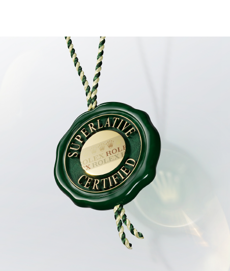 Rolex Superlative Chronometer certification green seal